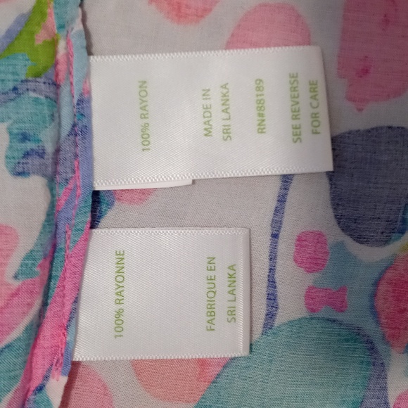 🔴SOLD🔴🦒VERY HTF Lilly Pulitzer🦒 - Sarasota Tunic Top - Picture 9 of 13